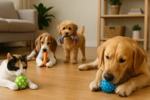 Brinquedos e atividades para estimular o pet em casa