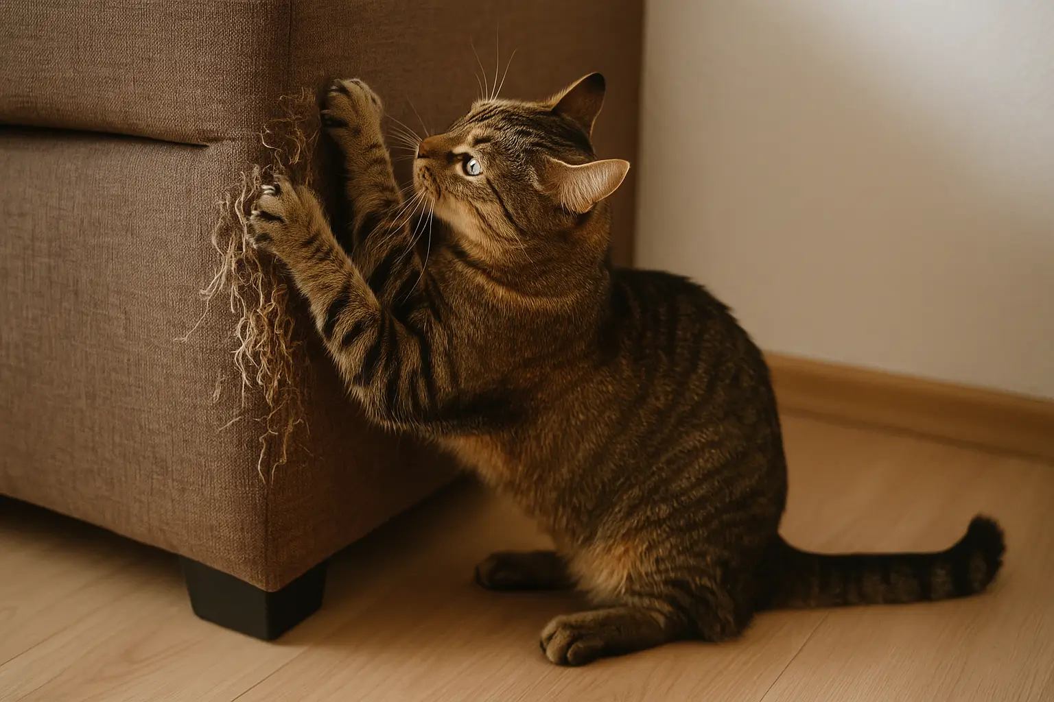 Guia completo sobre o que fazer para o gato não arranhar o sofá